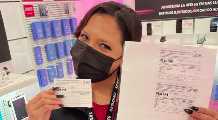 T-Mobile employee selling fake COVID vaccination cards at work