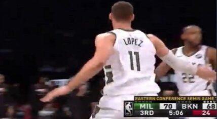 Brook Lopez Nets all-time leading scorer Milwaukee Bucks Twitter