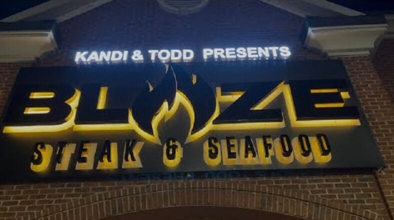 Kandi Burruss Blaze Restaurant