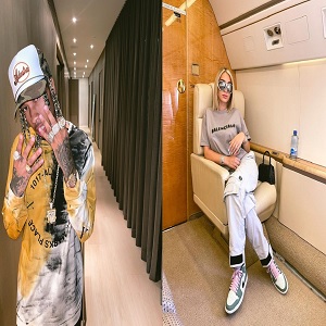 Tyga Camaryn Swanson engaged engagement ring