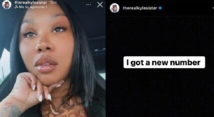 Ari reveals she got a new phone number
