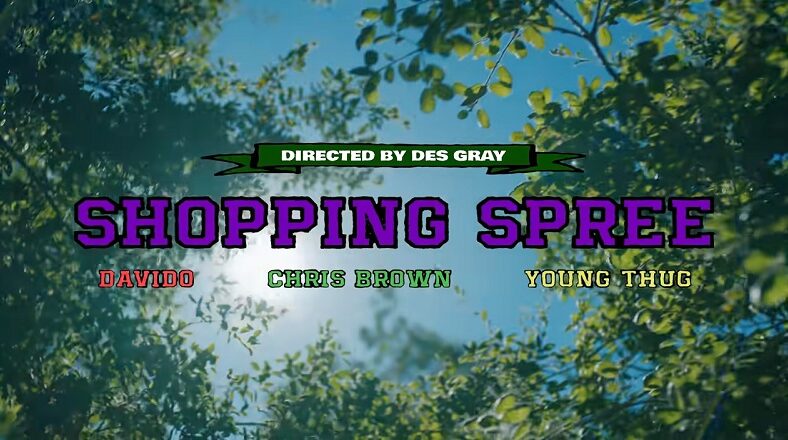 Davido Shopping Spree music video