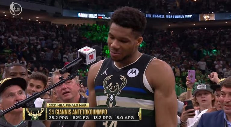 Giannis Antetokounmpo 2021 NBA Finals MVP