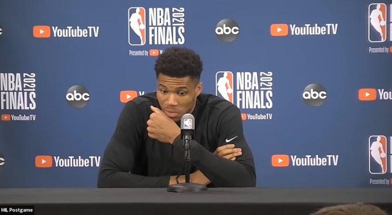 Giannis postgame interview Game 5 of 2021 NBA Finals