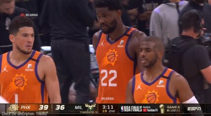 Milwaukee bucks vs. Phoenix Suns Game 6 Second Quarter Highlights