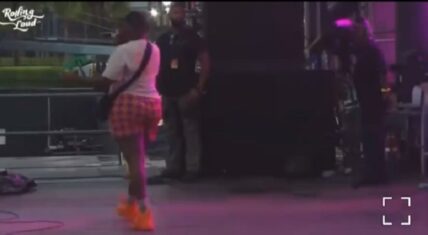Saucy Santana claims his IG was disabled and thanks JT City Girls for letting him open up for them at Rolling Loud