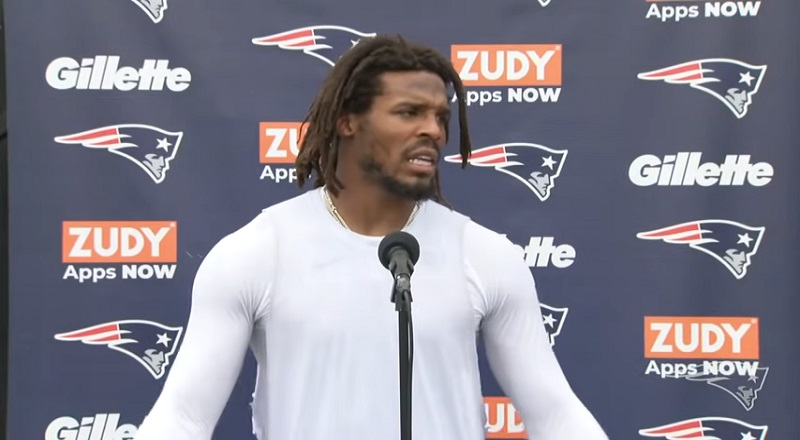 Cam Newton was released by the New England Patroits this morning