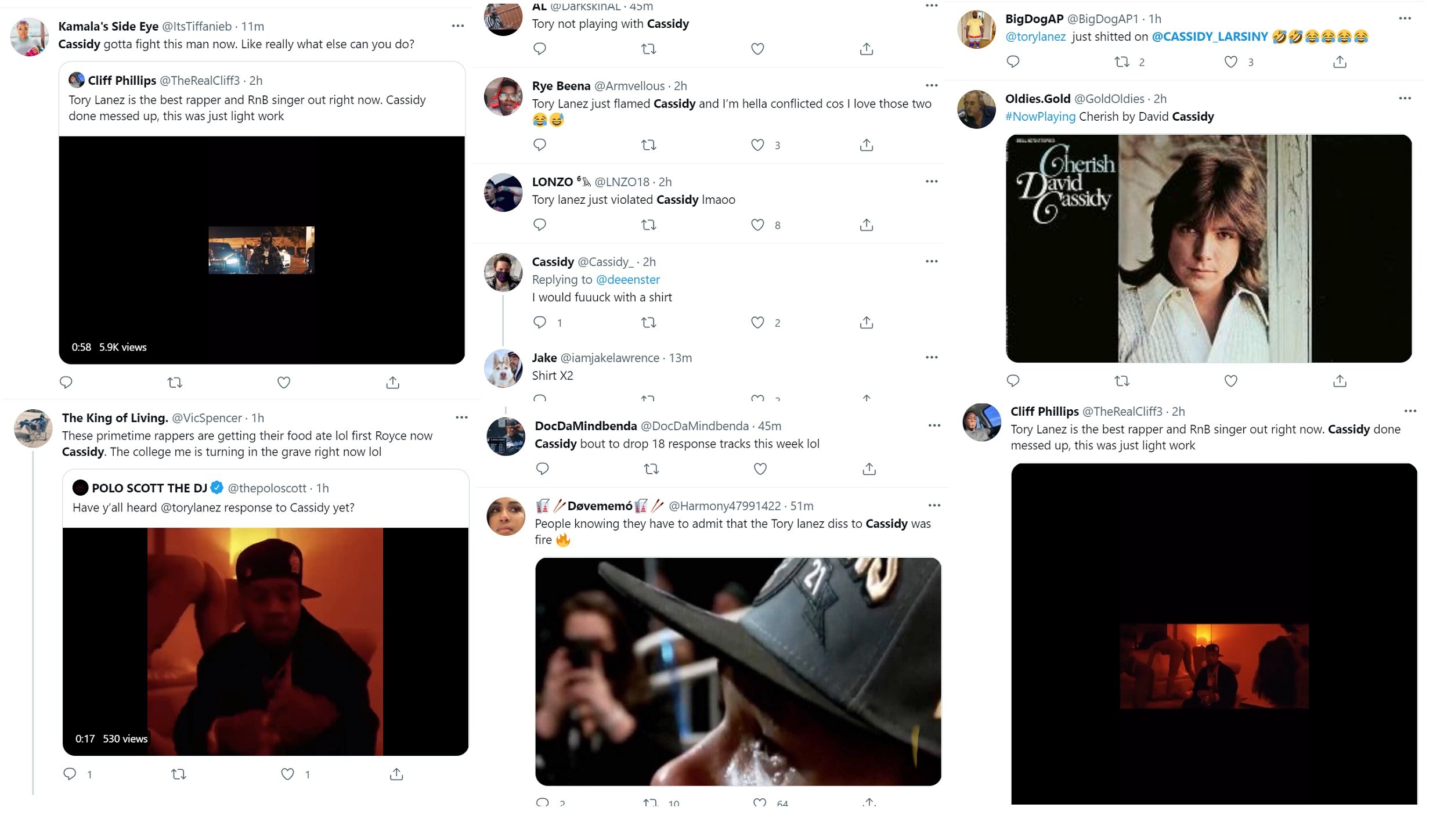 Cassidy gets roasted by Twitter for Tory Lanez dropping diss track on him