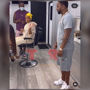 Eve makes Cam'ron get her a sandwich