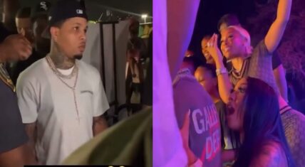 Gervonta Davis showed up at Ari's club hosting