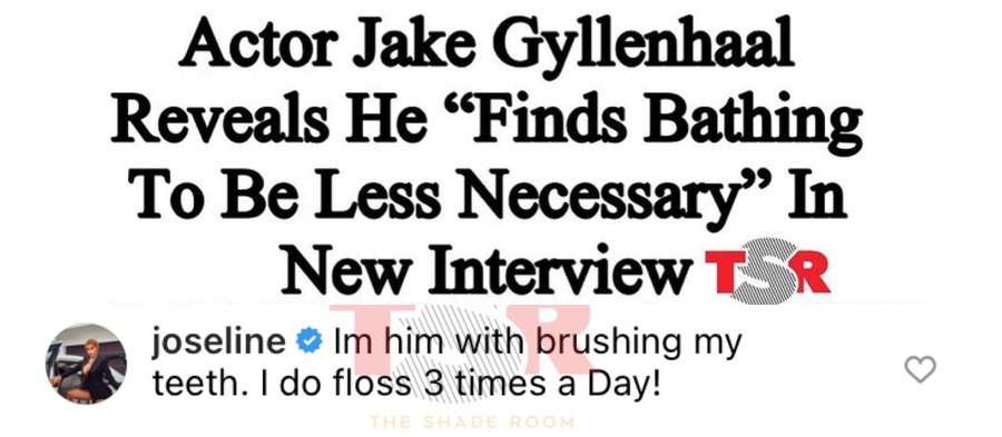 Joseline Hernandez doesn't brush her teeth every day