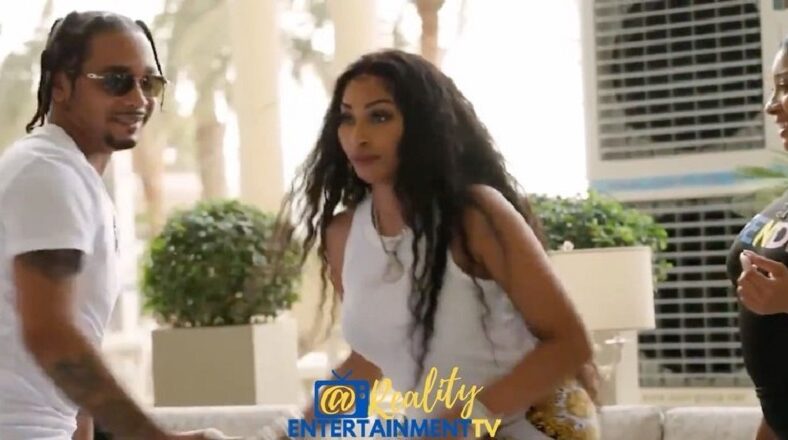 Karlie Redd is upset that her daughter, Jasmine, invited her boyfriend, KP, on the Dubai trip