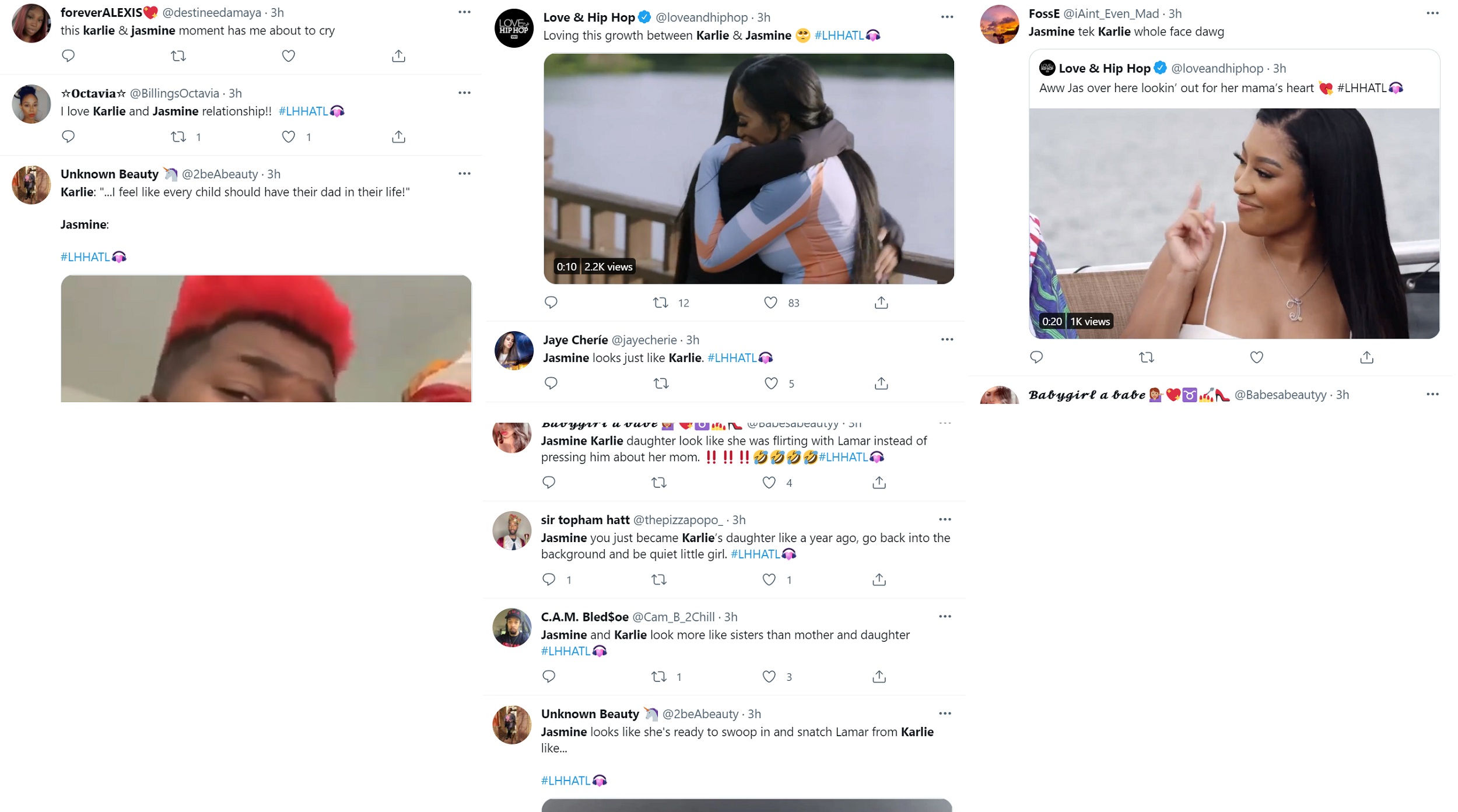 Karlie Redd's daughter, Jasmine, is a fan favorite on Twitter
