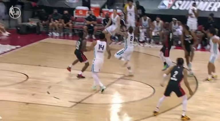 LiAngelo Ball makes NBA Summer League debut with the Charlotte Hornets