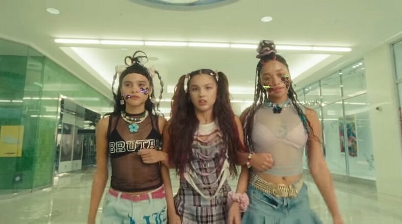 Olivia Rodrigo brutal music video