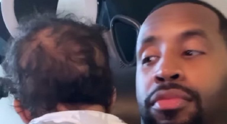 Safaree shows off his son with Erica Mena for the first time
