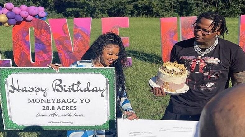 Ari buys Moneybagg Yo 28.8 acres of land for his 30th birthday