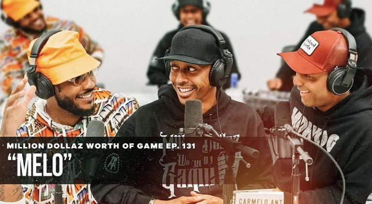 Carmelo Anthony talks new book, joining Lakers, LeBron, his career, moods, and more on Million Dollaz Worth of Game