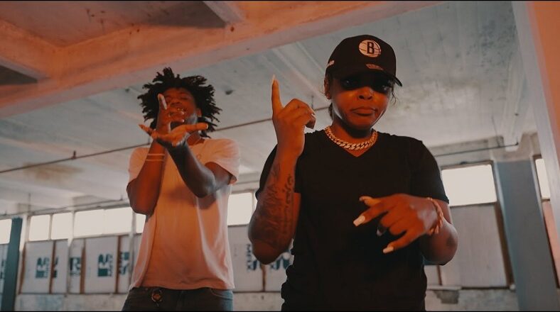 Chelly Flame Red Shirt music video