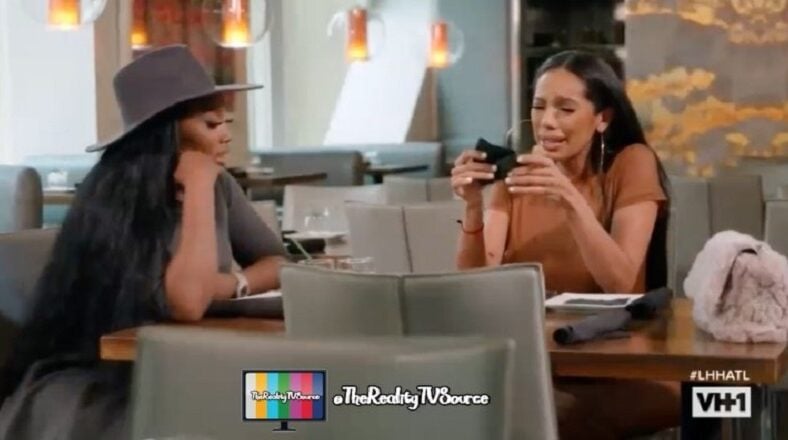 Erica Mena cries telling Yandy about her and Safaree divorcing, but LHHATL fans don't feel sorry for her