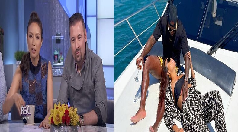 Freddy, Jeannie Mai's ex, calls her trash after she announces she and Jeezy are expecting their first child, and says he doesn't give a sh-t