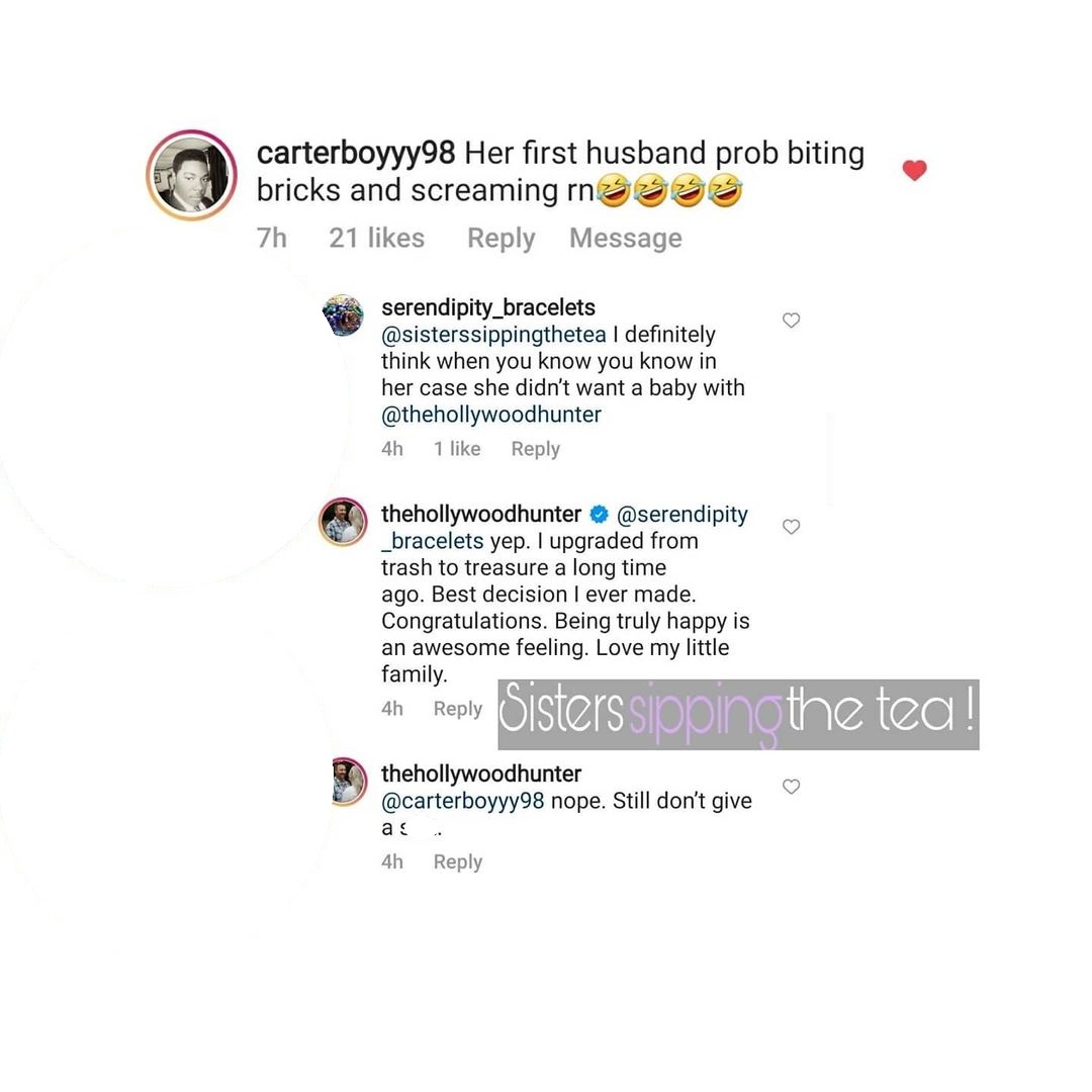 Freddy, Jeannie Mai's ex, calls her trash after she announces she and Jeezy are expecting their first child, and says he doesn't give a sh-t
