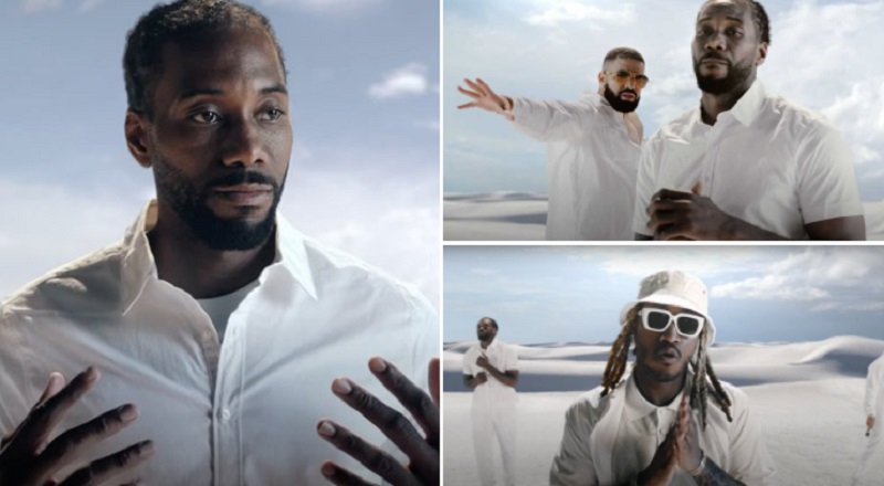 Kawhi Leonard goes viral for cameo in Drake music video