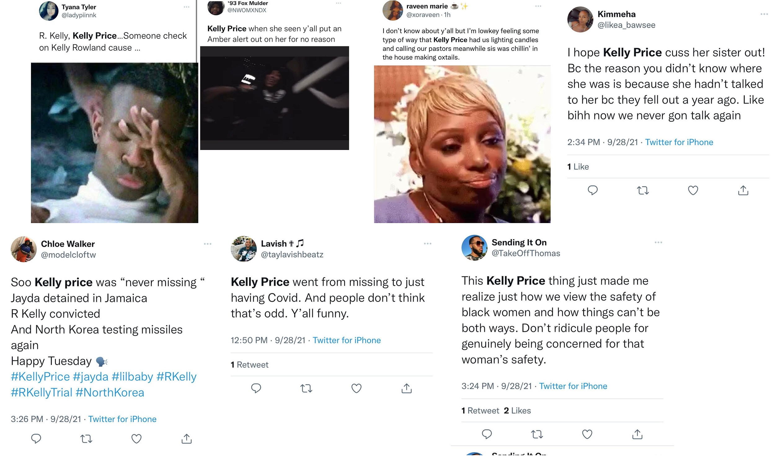 Kelly Price has fans on Twitter upset, who believed she actually disappeared, when she really took time away to recover from COVID-19