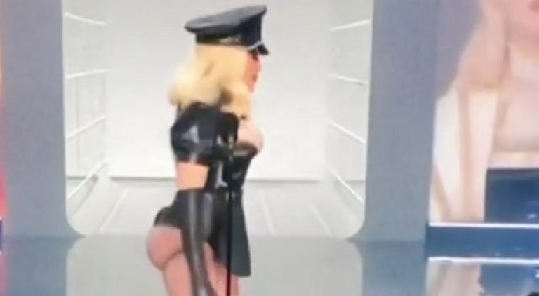 Madonna trends on Twitter after fans notice her butt implants at the VMAs