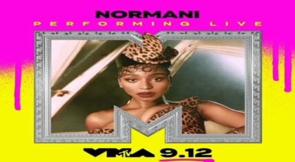 Normani performing live at 2021 VMAs