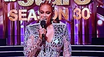 Tyra Banks gets clowned over the braids in her hair, during Dancing With The Stars season premiere