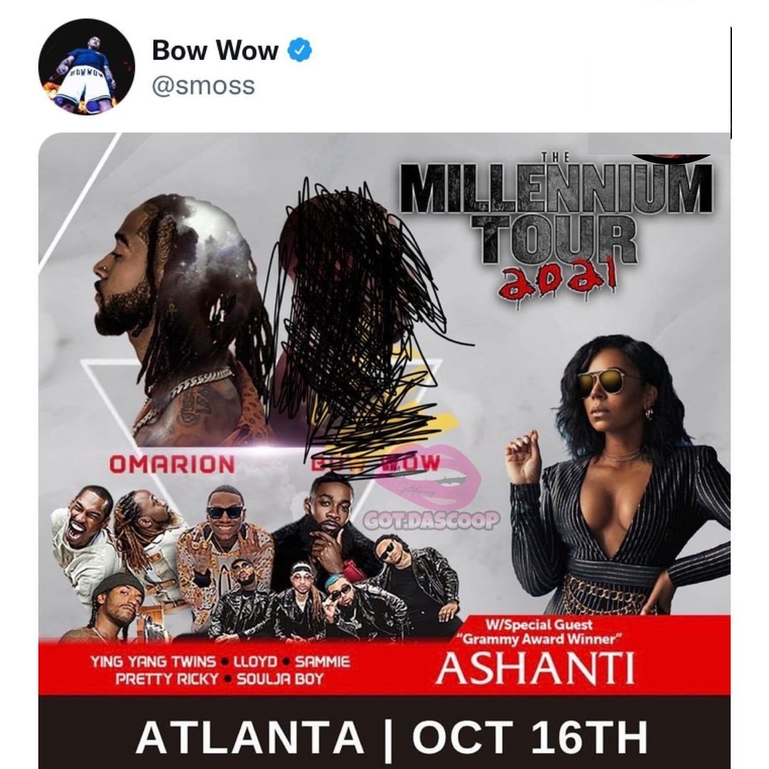 Bow Wow quits The Millennium Tour, says Omarion is the headliner