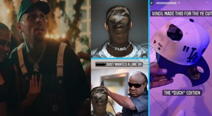 Chris Brown clowns Kanye West's new haircut