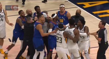 Hassan Whiteside and JaMychael Green got into a fight