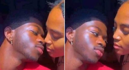 Lil Nas X kisses a girl and it goes viral on Facebook