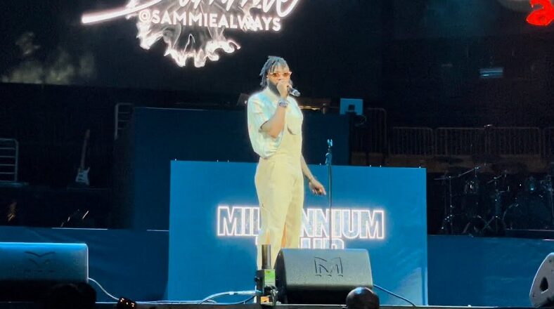Sammie said he was the first young artist to get signed and the reason younger artists got signed, like the ones on The Millennium Tour