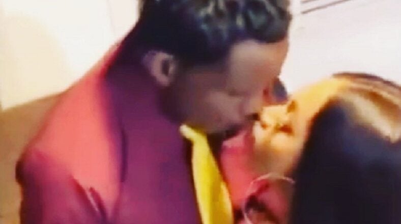 Sidney Starr shares video of Darius McCrary kissing her