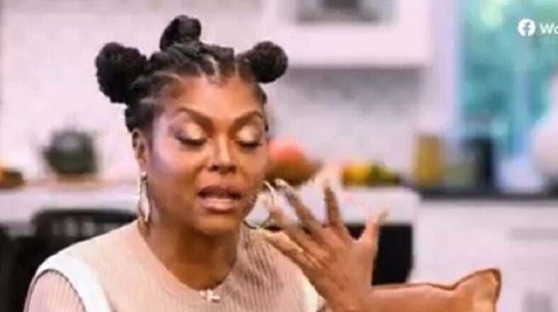 Taraji P. Henson says she is missing a piece of her lip due to abusive romance