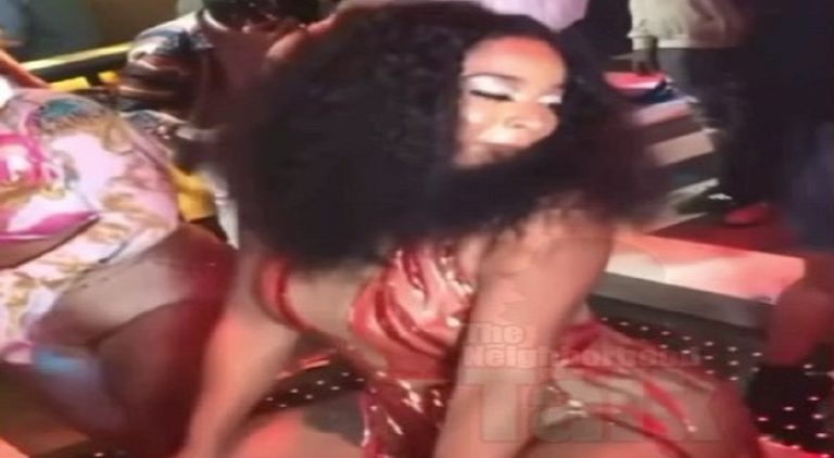 Toya Johnson was twerking during her 38th birthday party