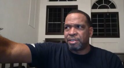 Uncle Luke defends Kyrie Irving not getting vaccine, asking if women have the right to choose, with their bodies, why can't Kyrie