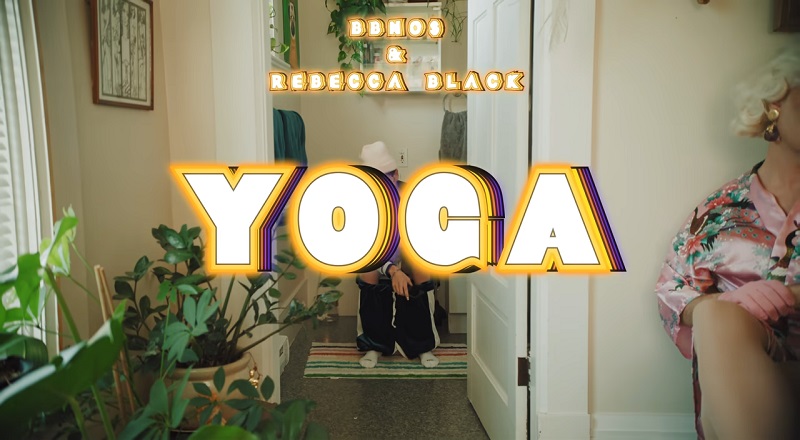 bbno$ Rebecca Black yoga music video