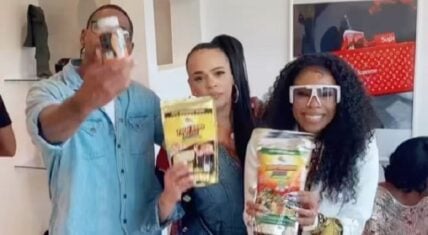 Faith Evans looks miserable in video Shay Johnson posted of her and Stevie J