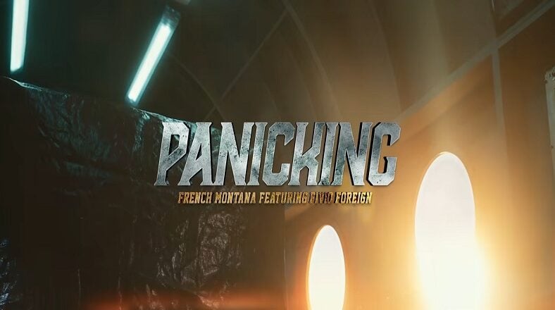 French Montana Panicking music video