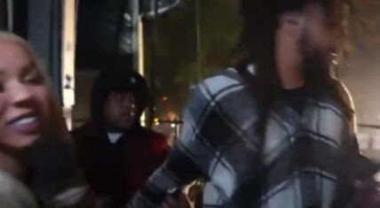 J. Cole curved Brittany Renner, during Rolling Loud, as she shot her shot at him