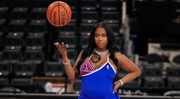 Kash Doll blasts people who call her ghetto for having gender reveal at Pistons game