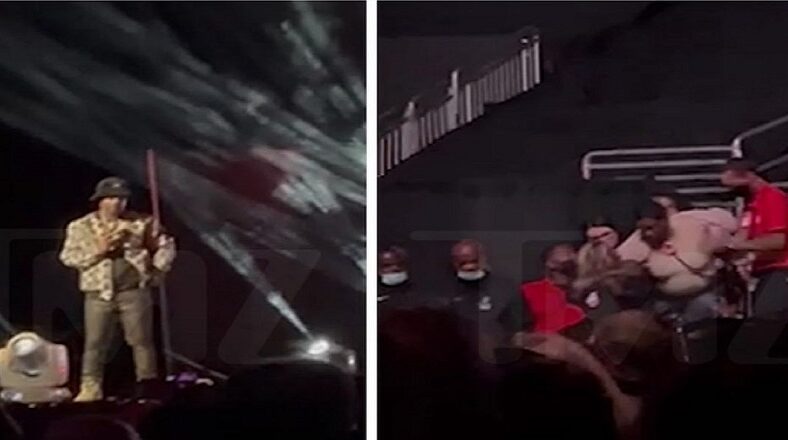 Katt Williams stops show, after someone passes out, and makes Astroworld Festival joke
