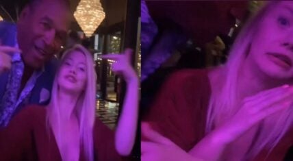 OJ Simpson goes viral for trying to kiss popular TikToker and her avoiding it