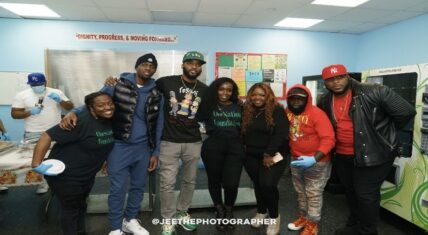 Pop Smoke associate, Mike Dee, feeds the homeless in Queens, NY