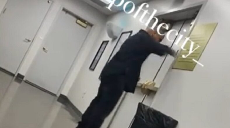 Raz B randomly punches a wall and apologizes in viral video