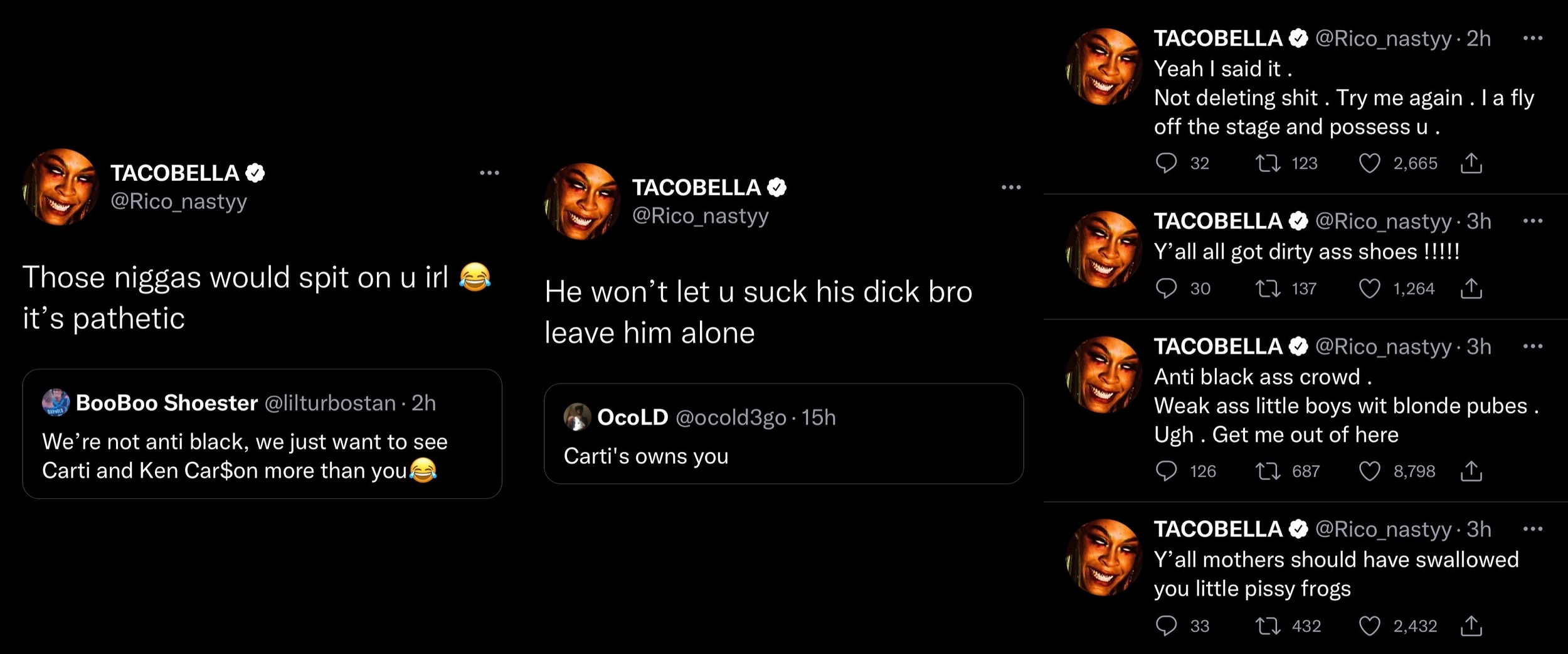 Rico Nasty gets booed during performance; Disses Playboi Carti fans